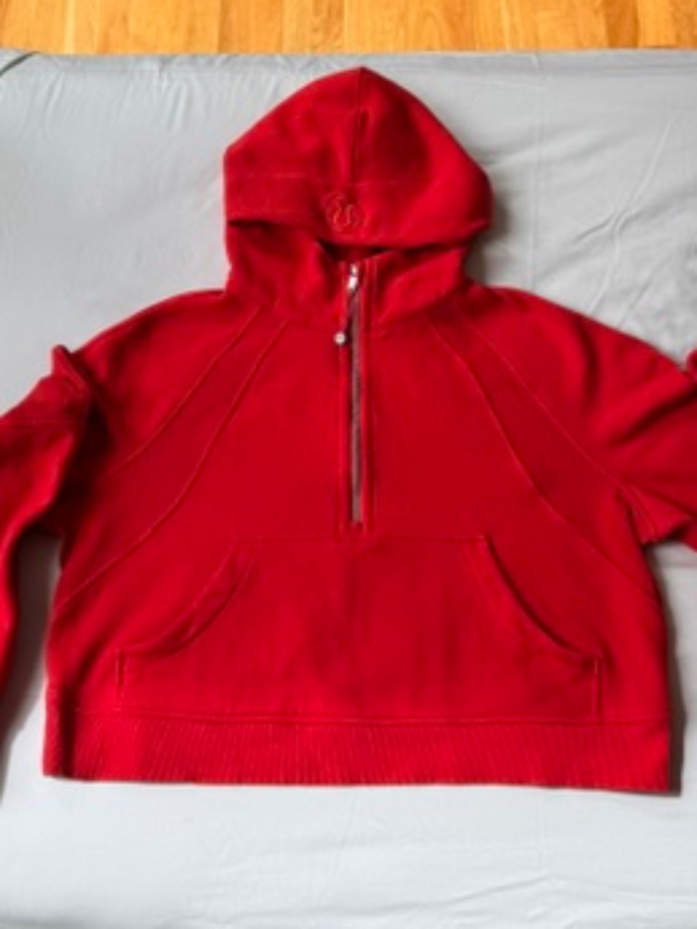 Lululemon Cropped Half Zip Hoodie